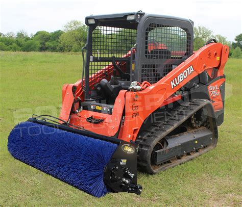 power broom on a skid steer|skid steer power broom attachment.